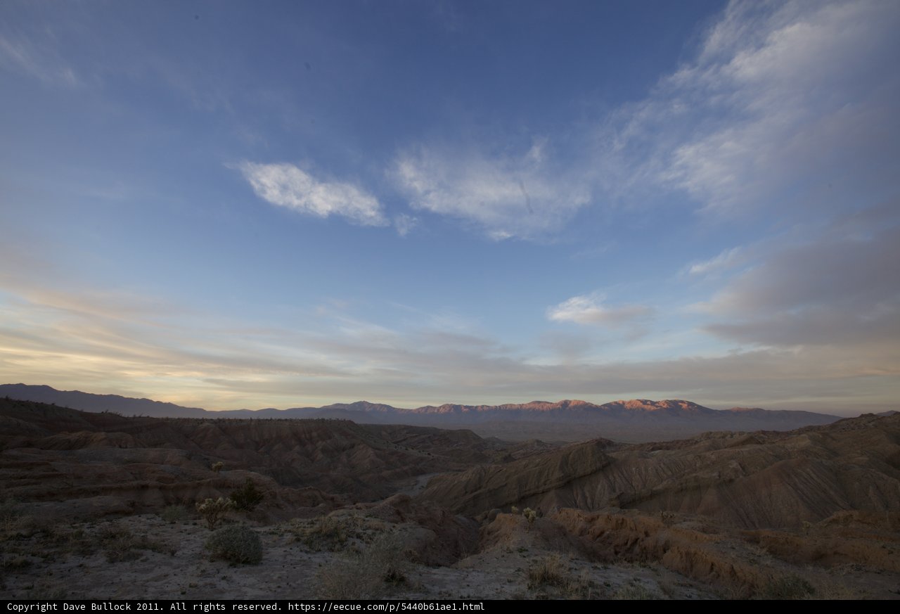 A Spectacular Sunset at Death Valley