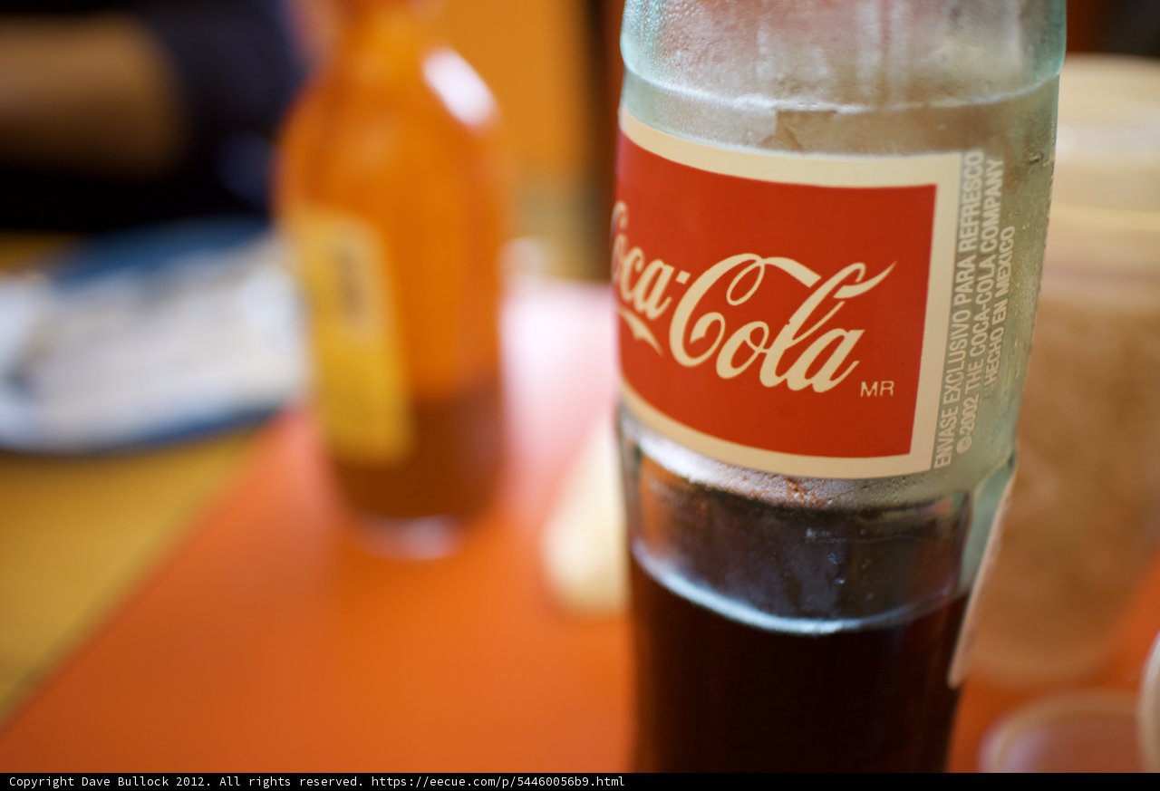 Refreshing Coke on the Table
