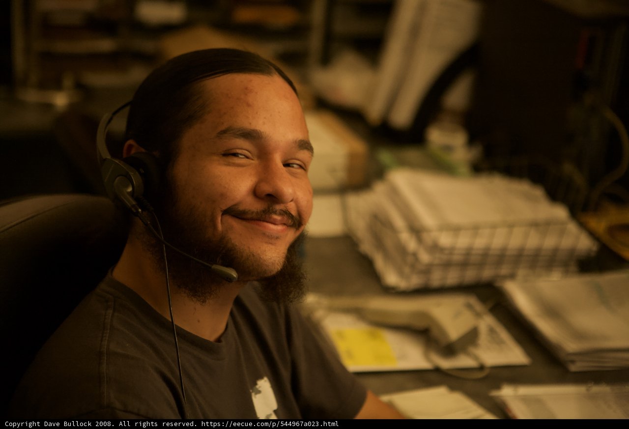 Headset in the APC Office