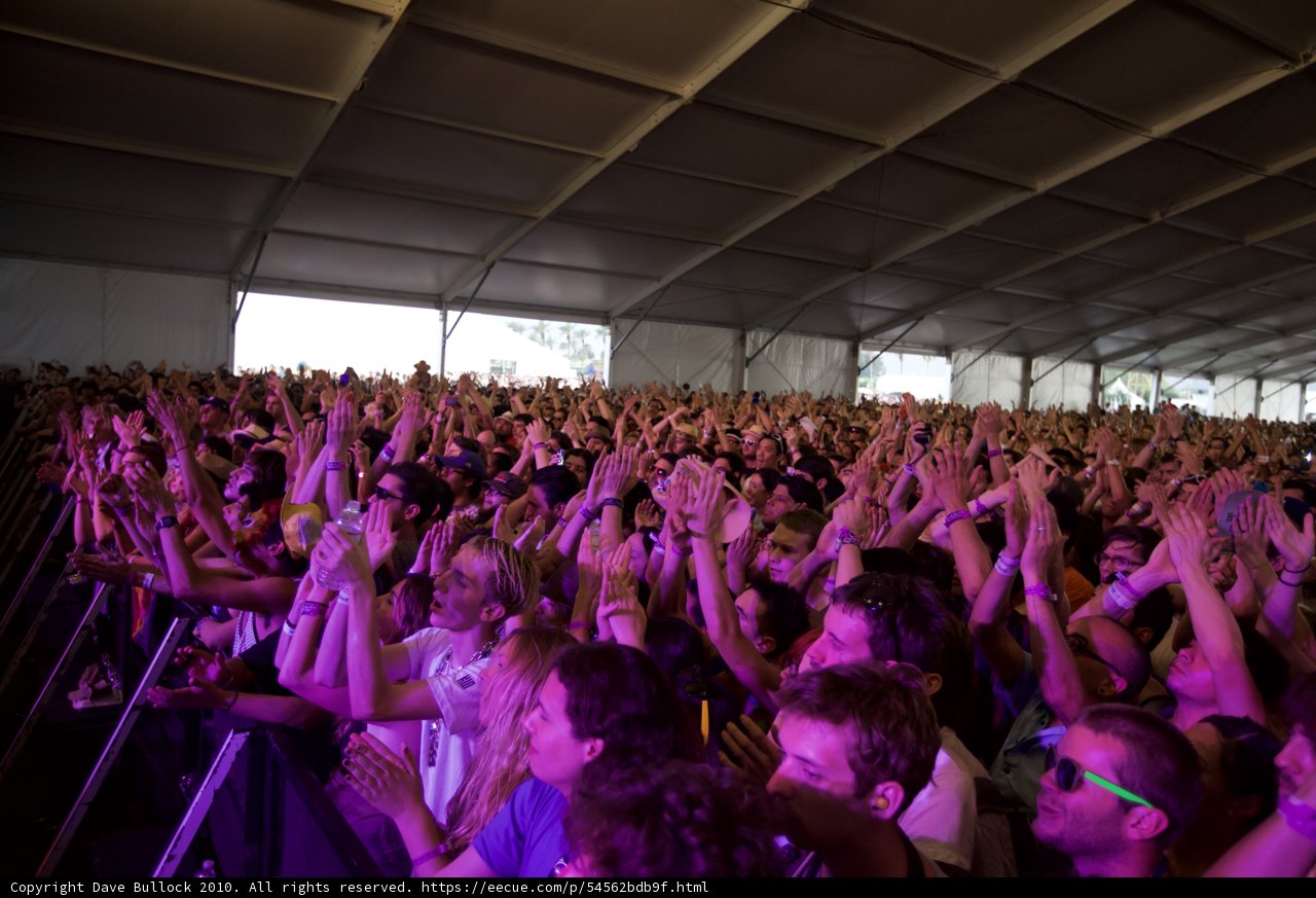 Coachella Crowd Goes Wild