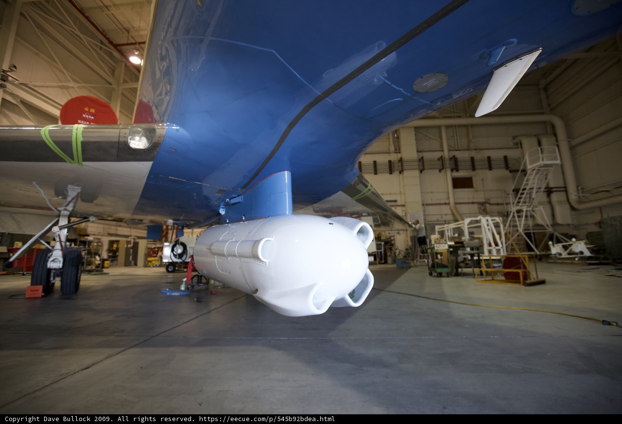 Missile-Equipped Airplane in Hangar