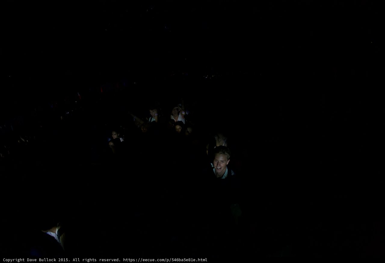 Dark Crowd Scene