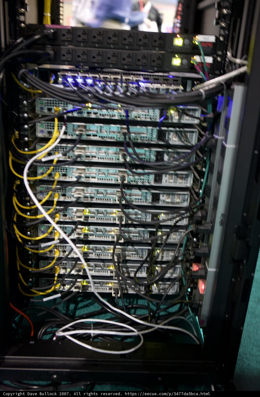 Super Computing 07 Server Room