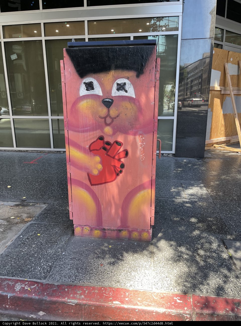 Urban Feline on a Box