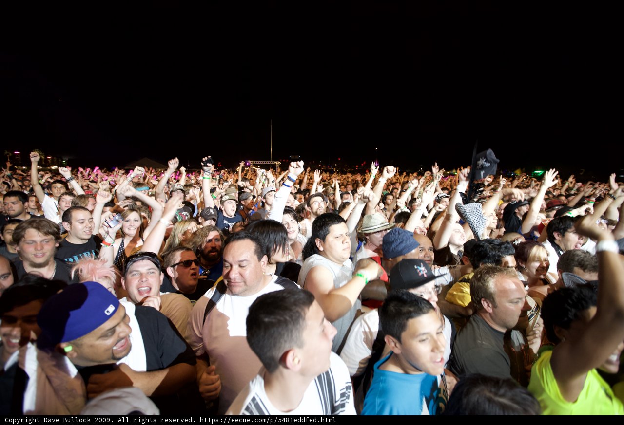 Coachella 2009 Crowd Goes Wild