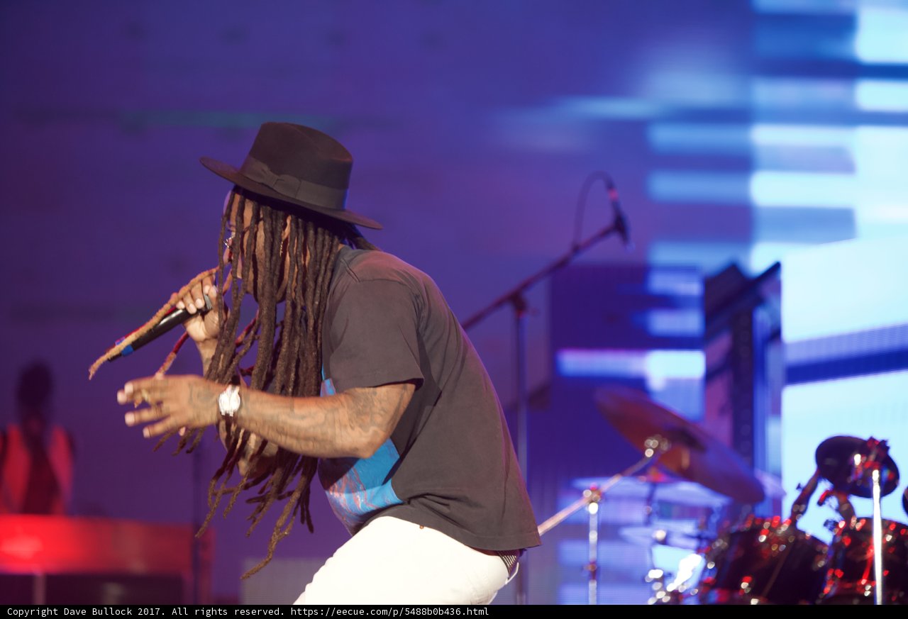 Dreadlocked Entertainer Rocks Coachella Stage