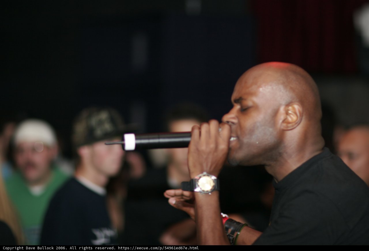 MC Q Delivers the Beat with the Mic