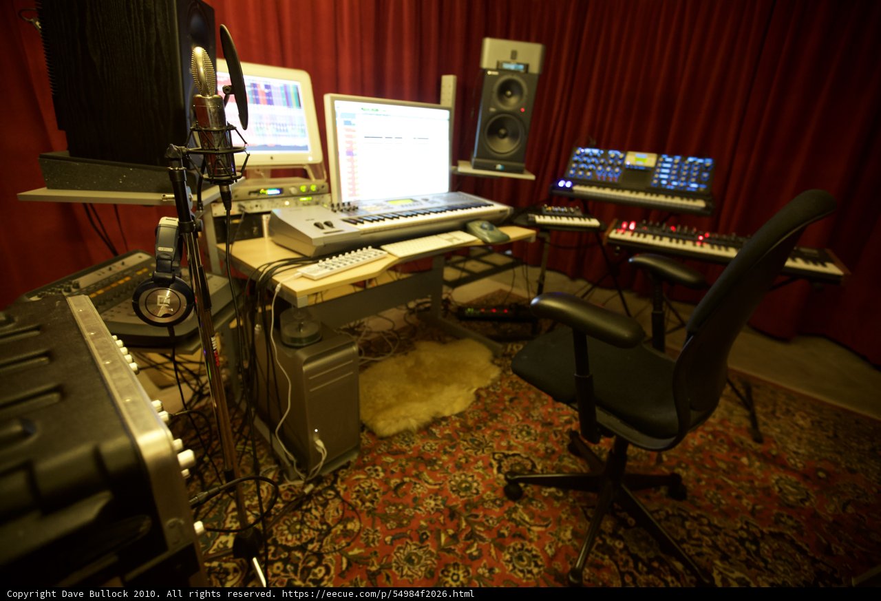 Morgan Page Produces Magic in His Studio
