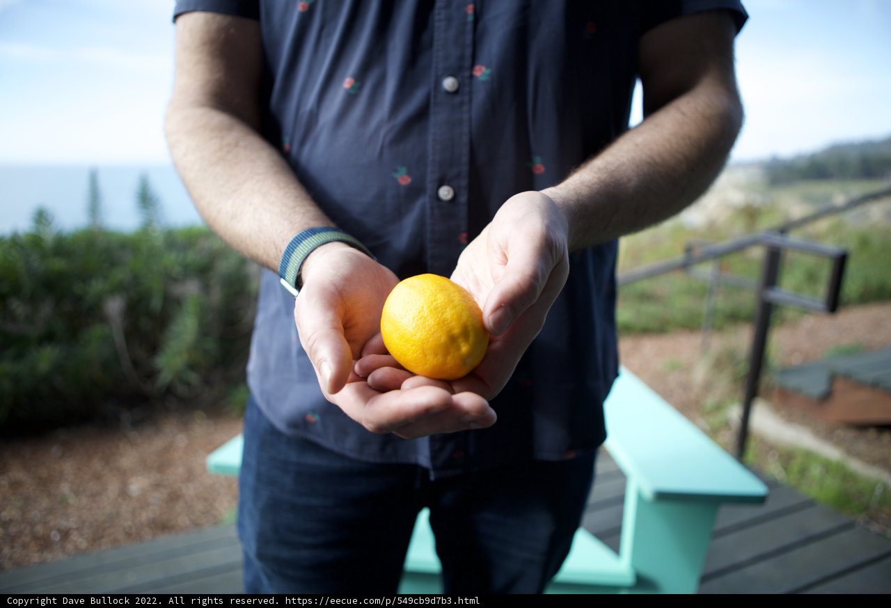 A Man and His Citrus Treasure