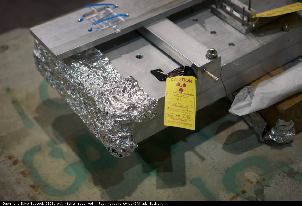 A Tagged Piece of Aluminum Foil