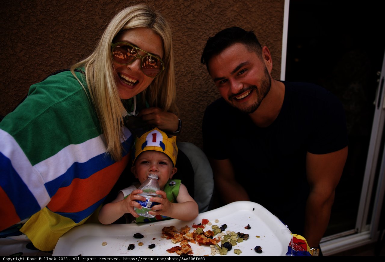 Celebrating Wesley's First Birthday!
