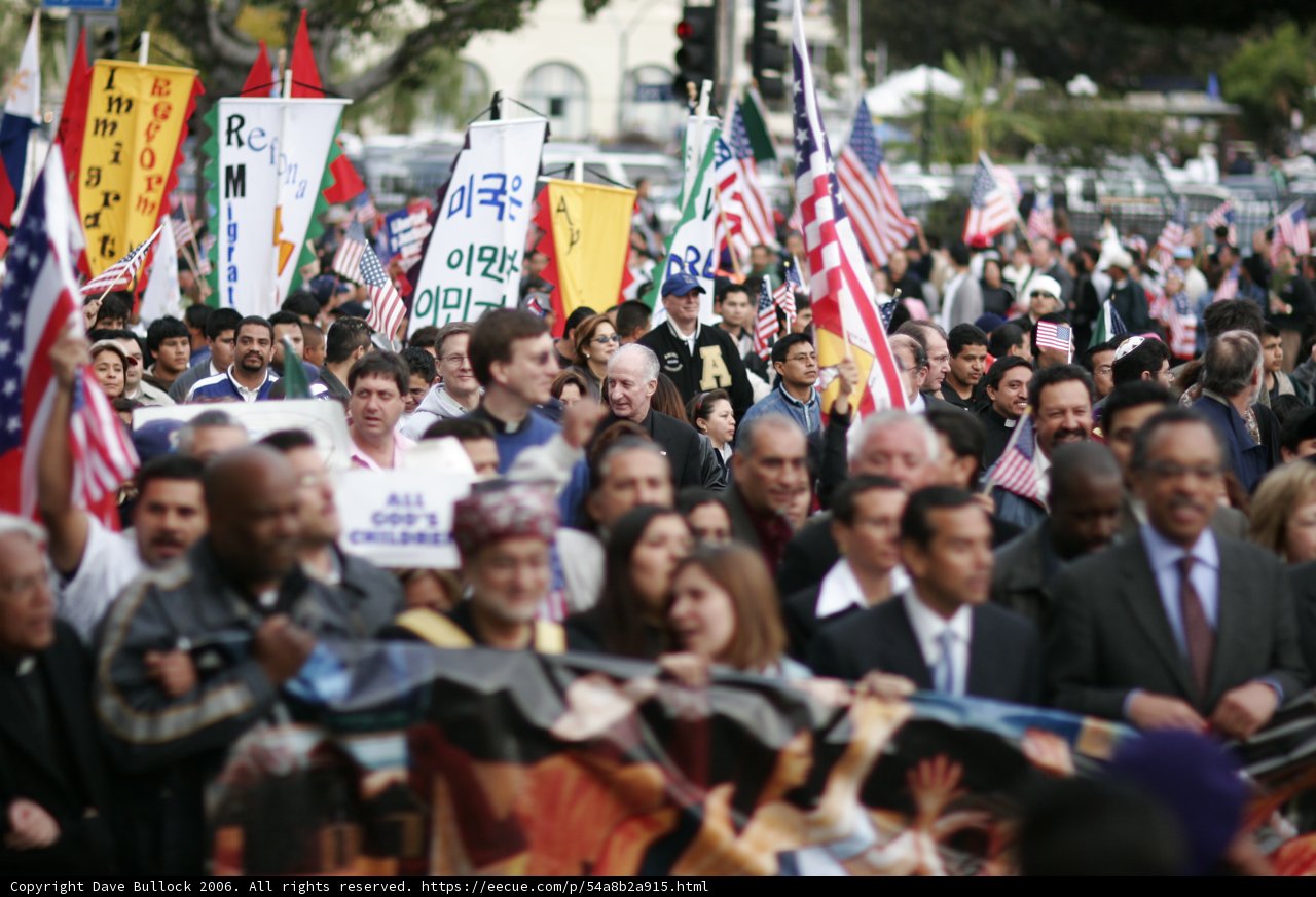 Patriotic Crowd