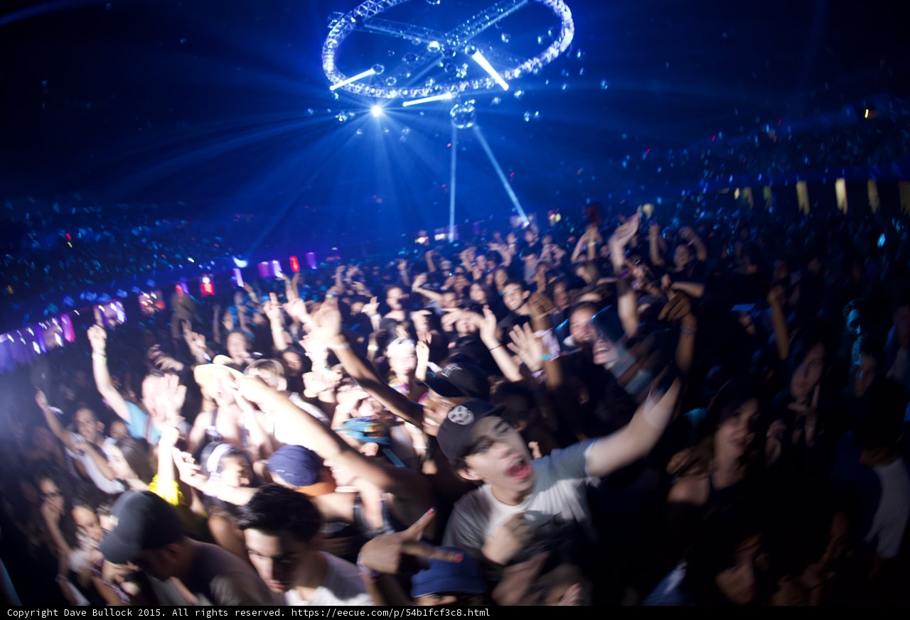 Arena Crowd Wide View