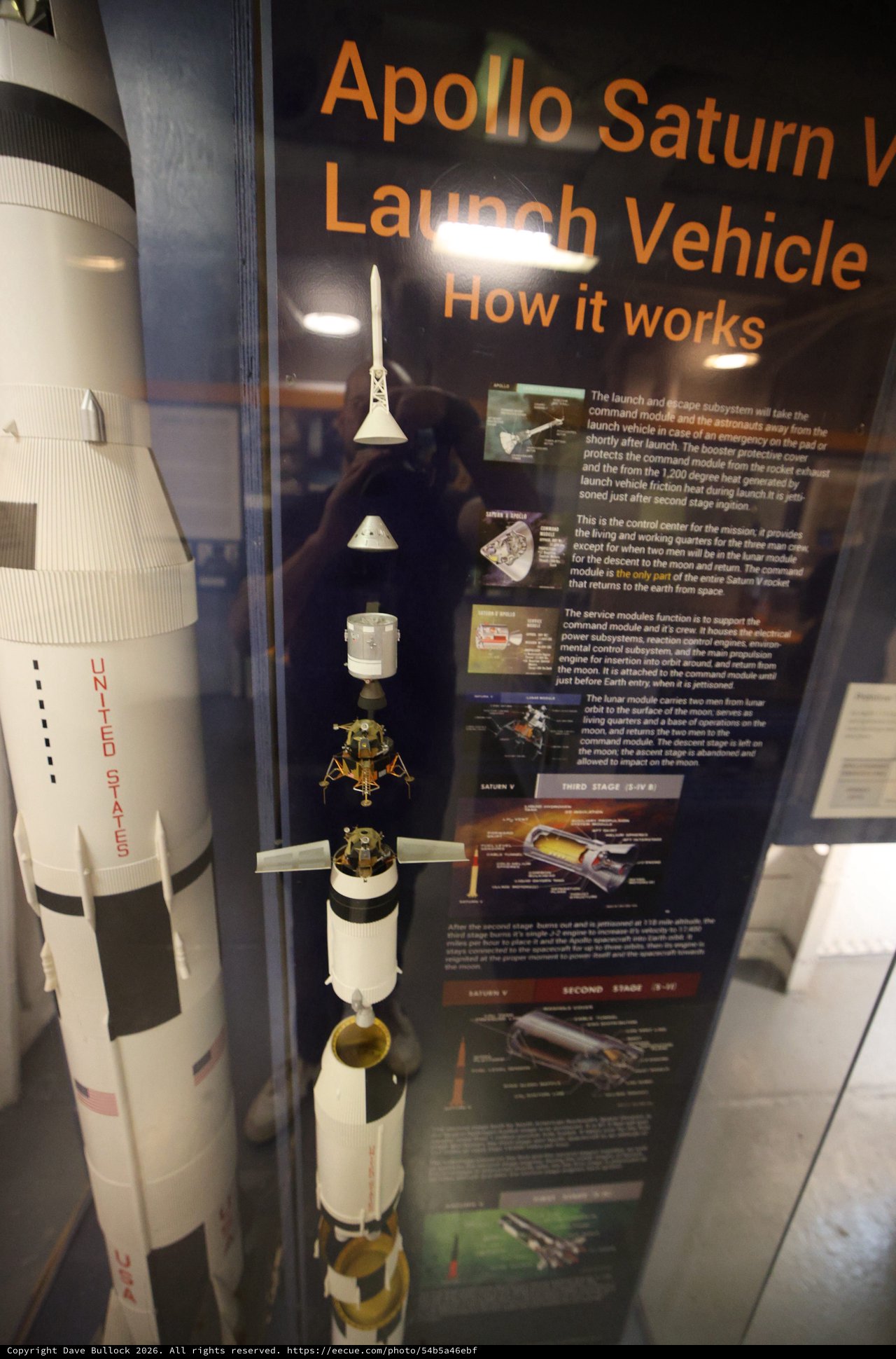 Apollo Saturn V Launch Vehicle Display Model