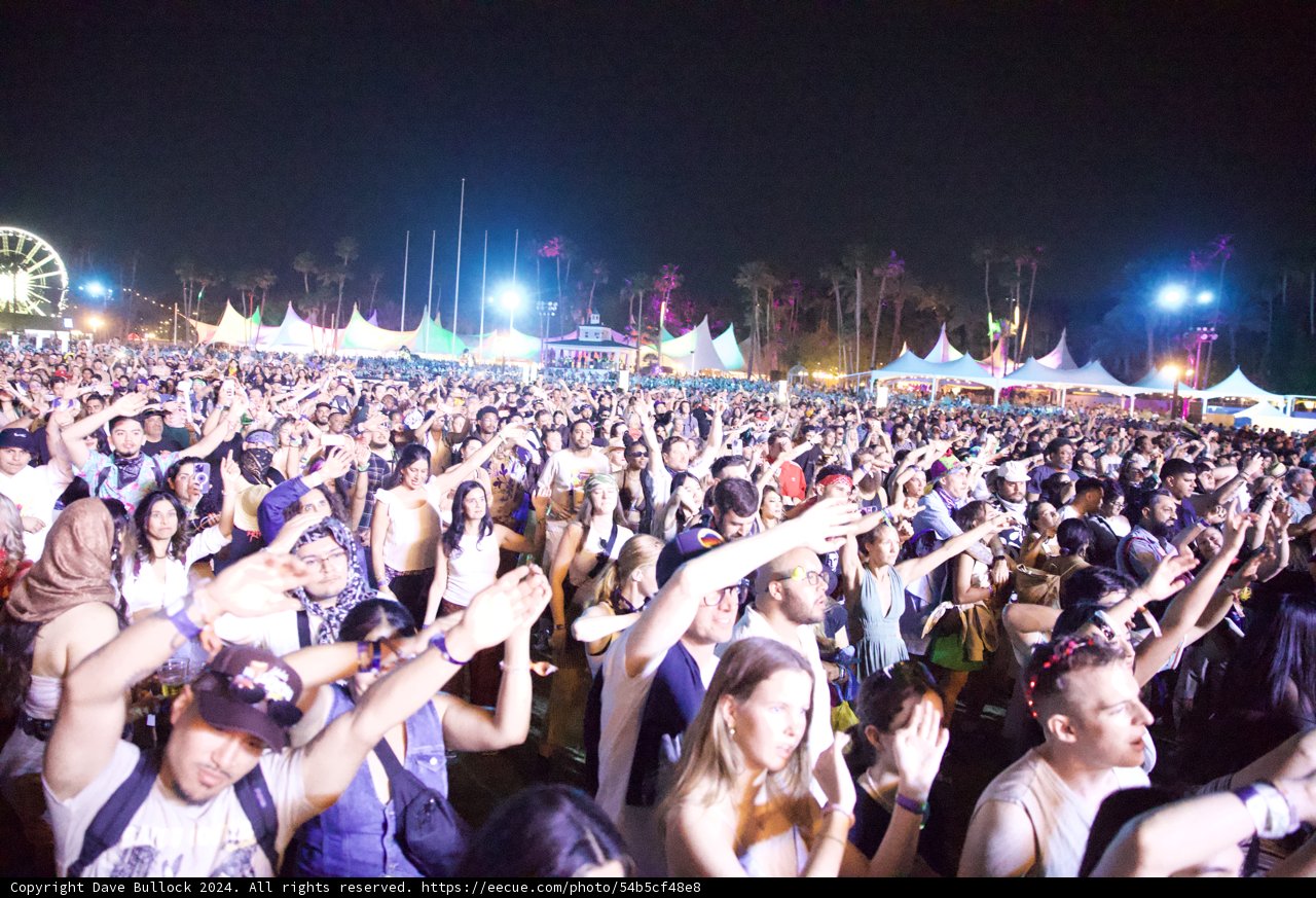 Electric Nights at Coachella 2024: A Community in Unison