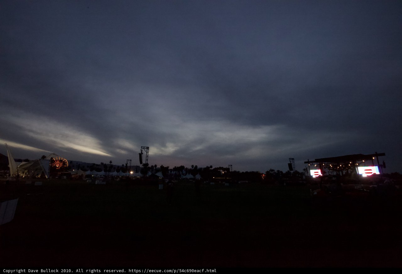Silhouettes beneath the Stormy Night Sky