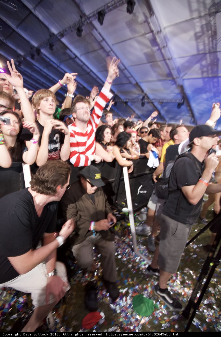 Confetti Celebration at Coachella