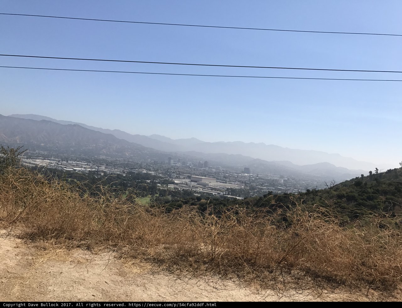 A panoramic view of the city