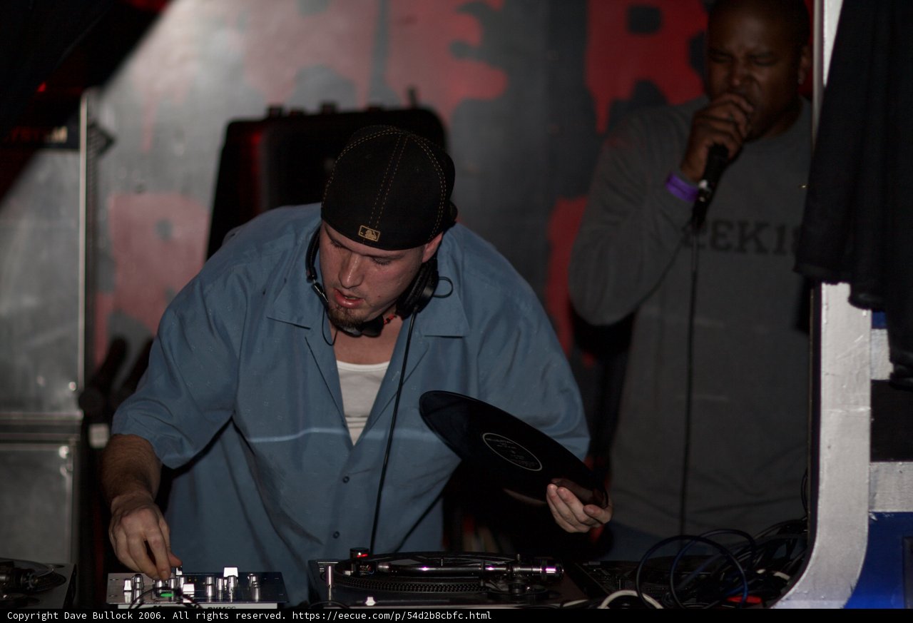 The Deejay in Blue