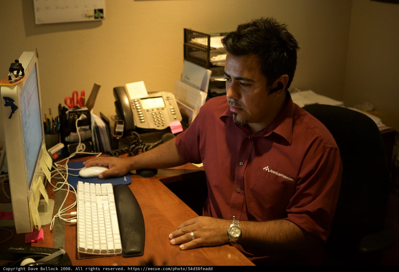 Working at the Desk