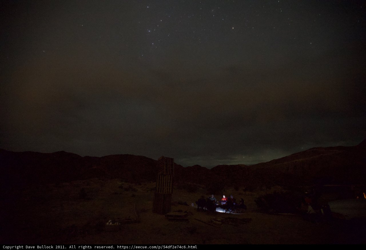 Desert Night Sky Gathering