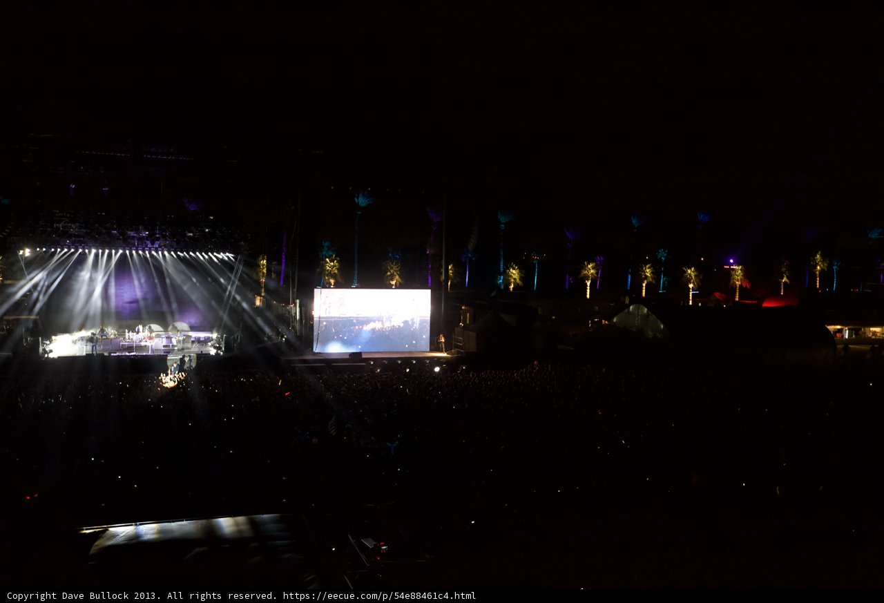 Electrifying Lights and Euphoric Crowds Illuminate Coachella Concert