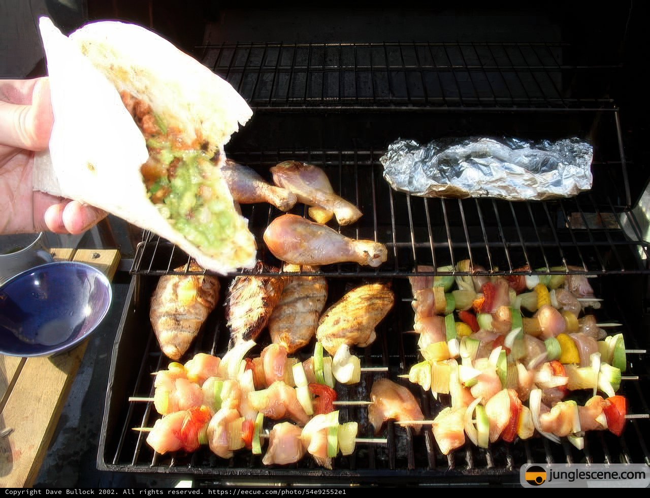 Grilling up some Fourth of July goodness