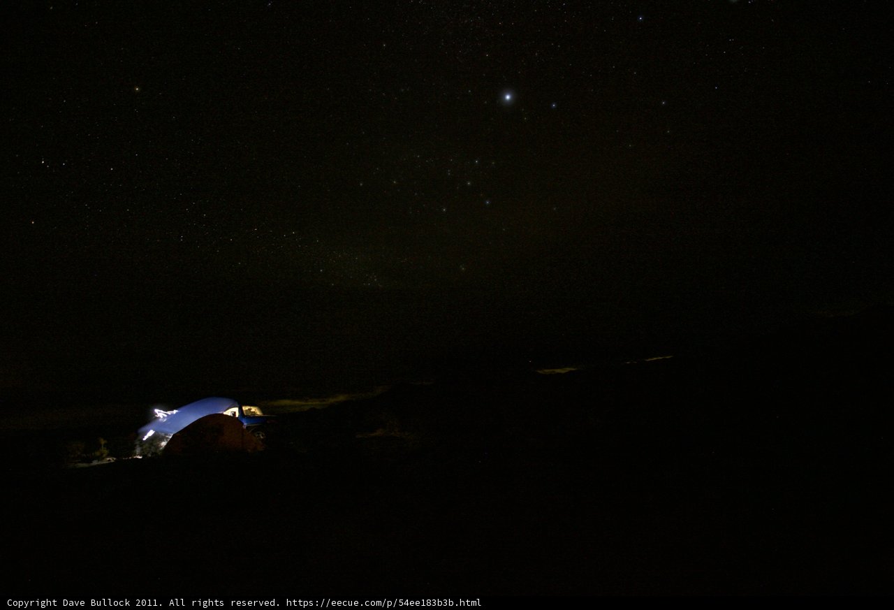 Mountain Tent Adventure