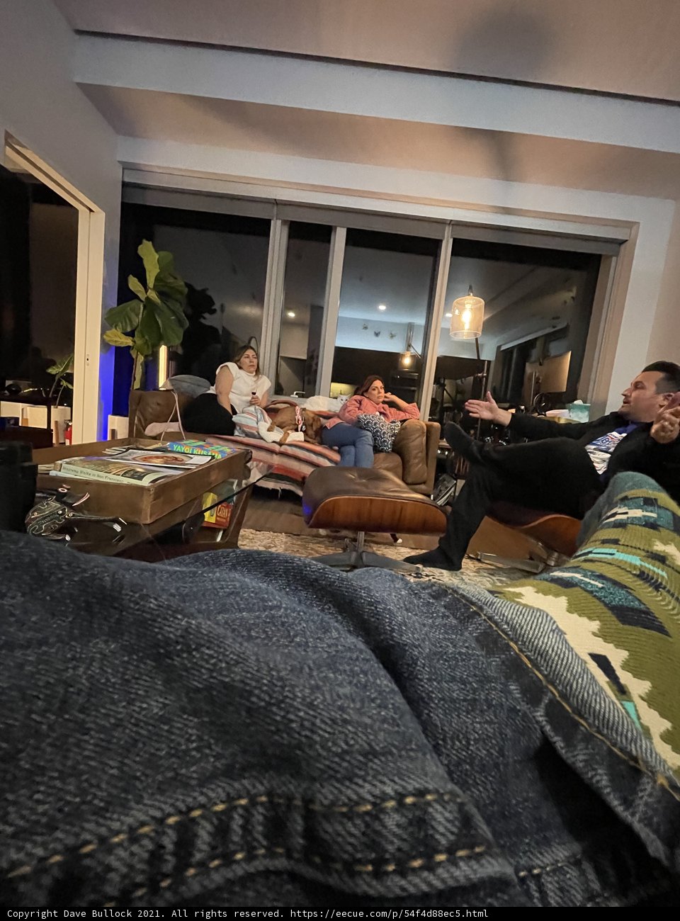 Relaxing on the Couch