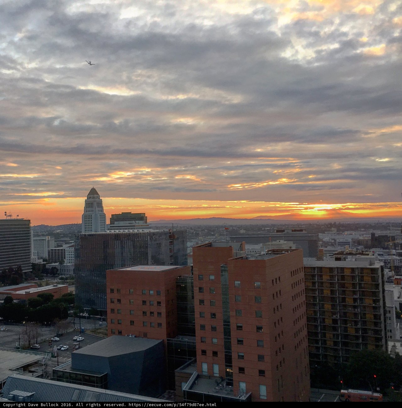 Metropolis Skyline at Sunset