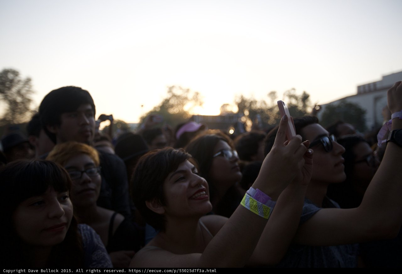 Joyful Crowd Moment