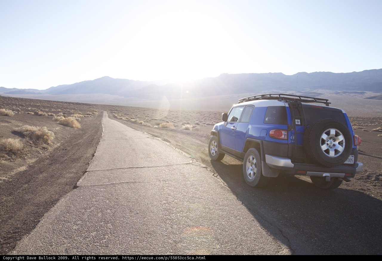 The Bold SUV on the Endless Gravel Path