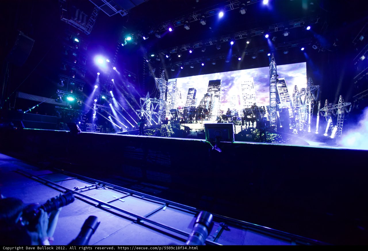 Lights and Action on the Coachella Stage