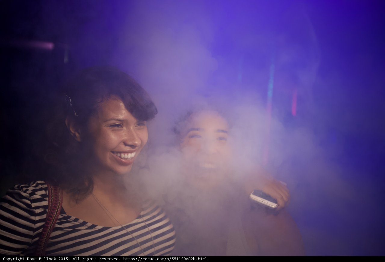 Smiling Through Vapor