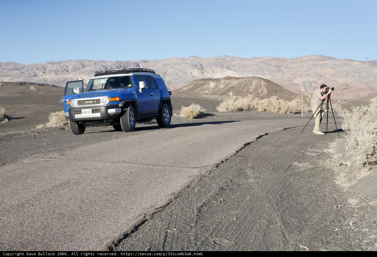 Blue SUV Adventure