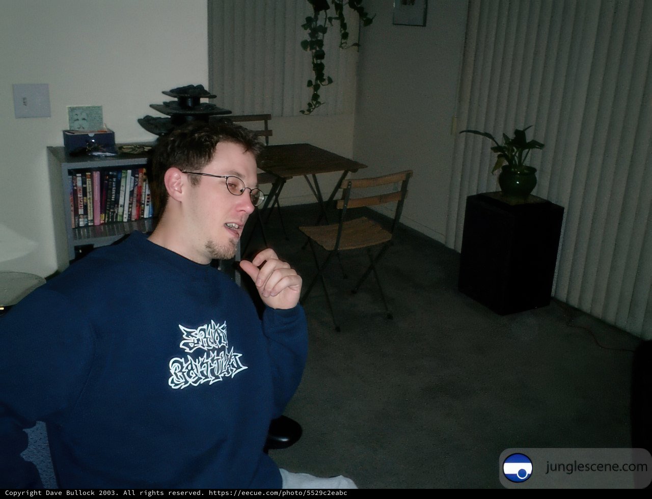 Portrait of Andrew T in His Dining Room
