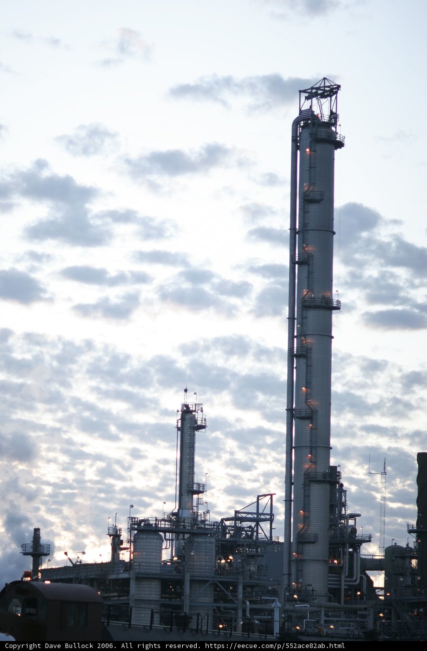 Towering Architecture at Refinery Factory