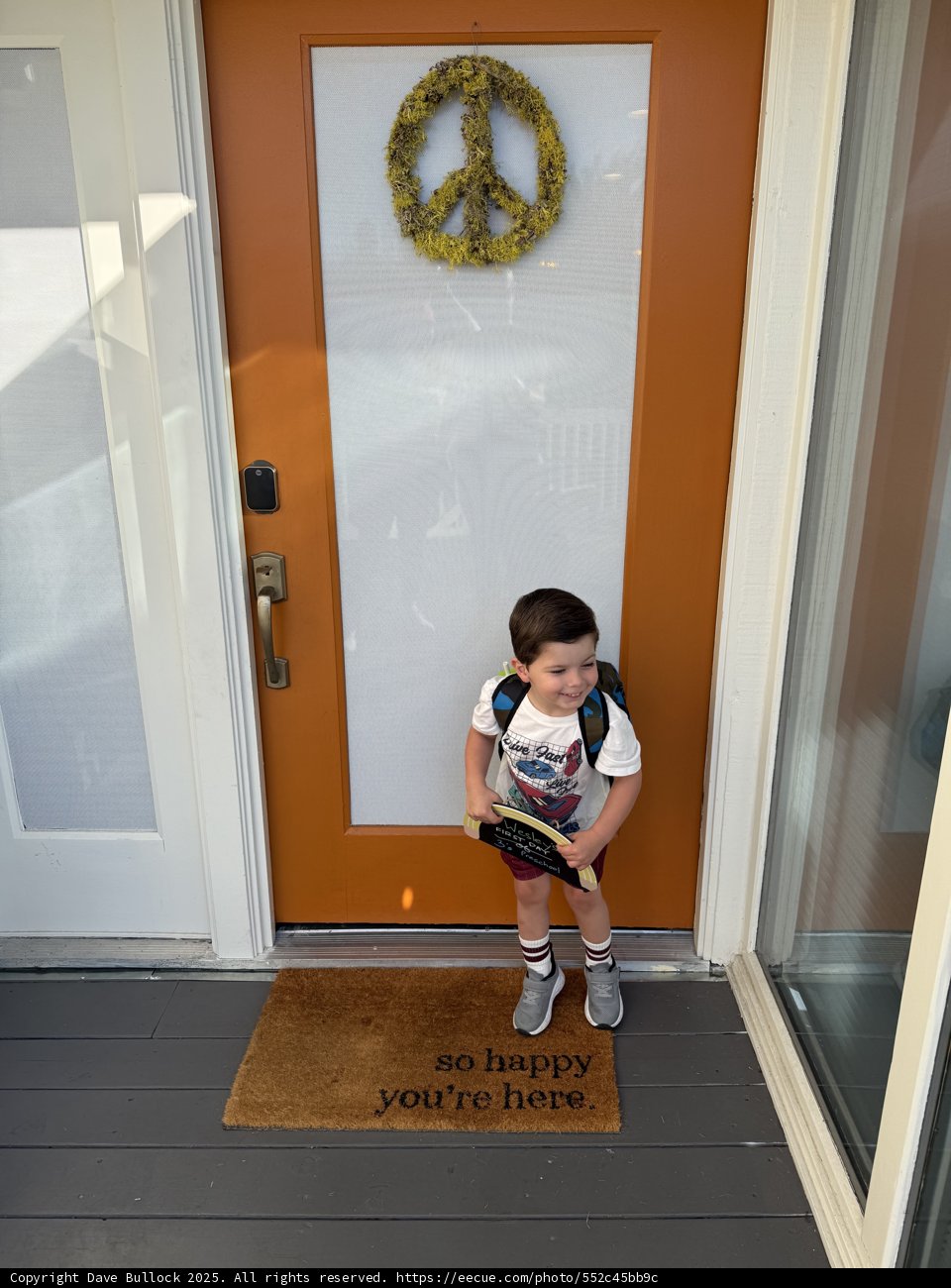 First Day Excitement