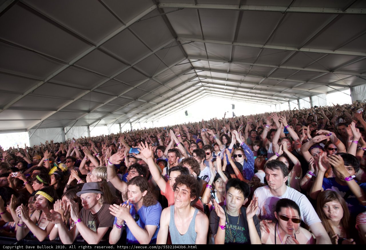 Coachella Crowd Goes Wild