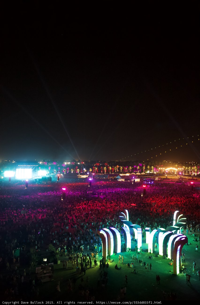 Lighting up the Night at Coachella