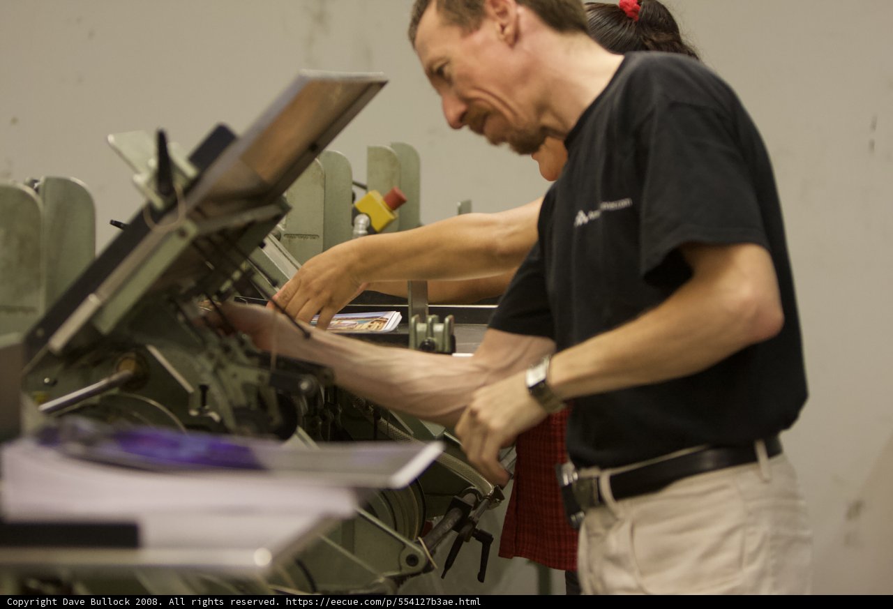Working on the Machine