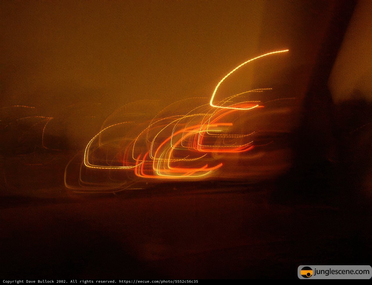 Blurred Night Traffic