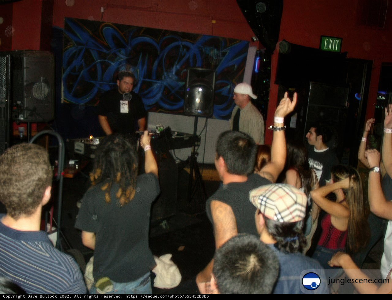 Club Night with DJ and Crowd