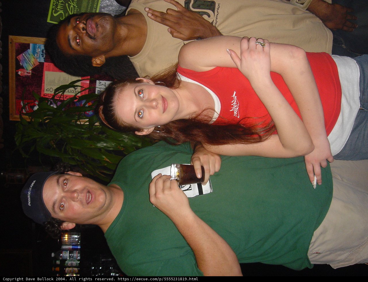 Green Shirted Man at the Pub
