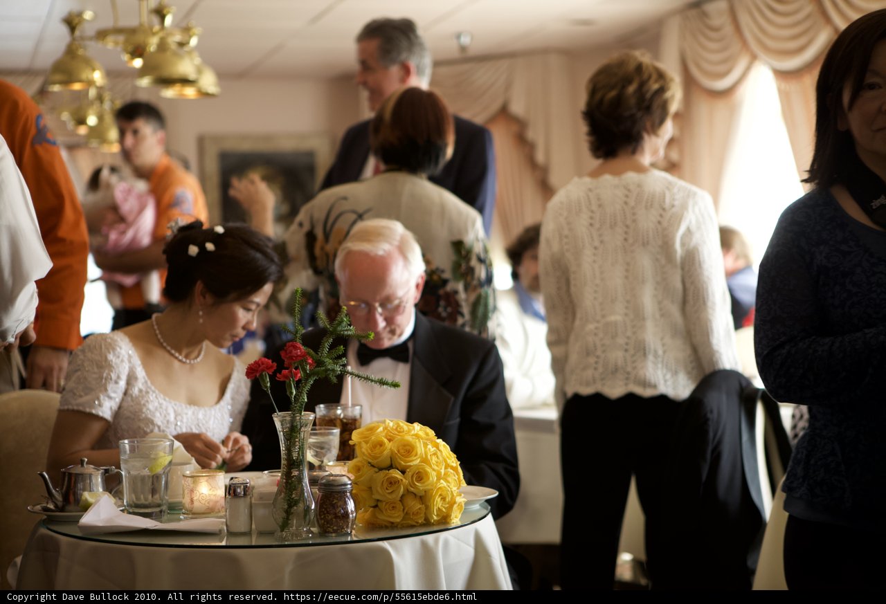 Wedding Reception Table Arrangement