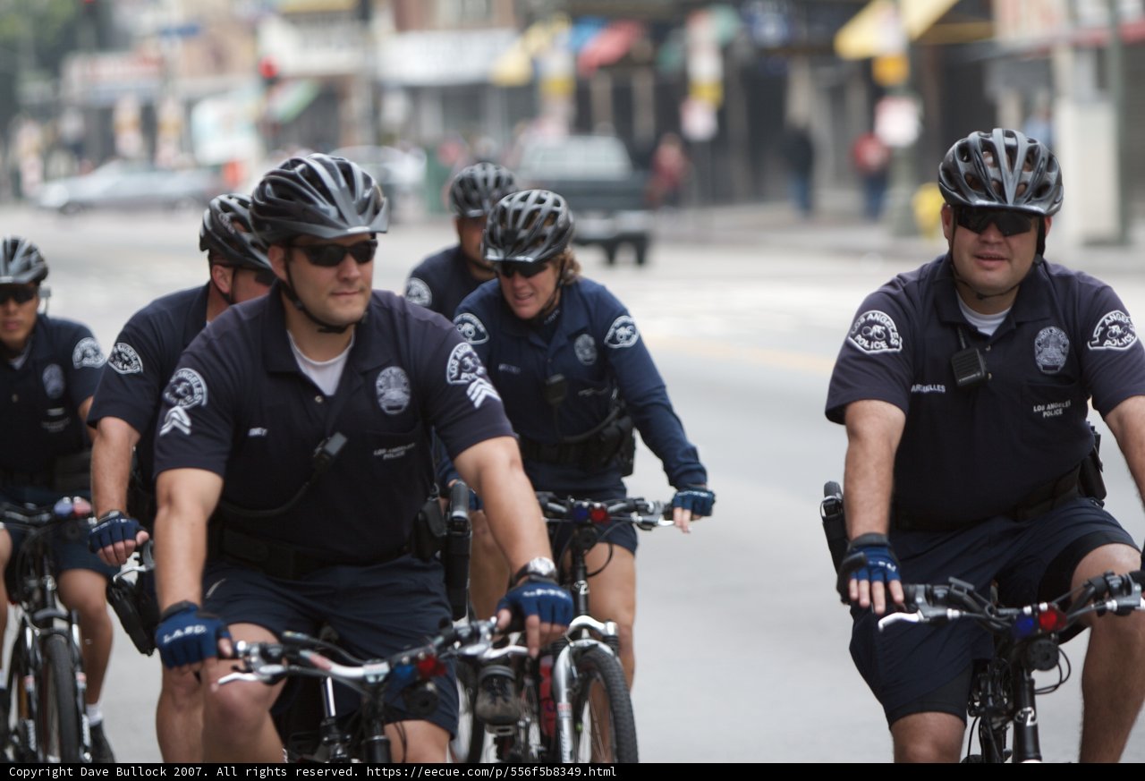 Police Officers on Bicycles