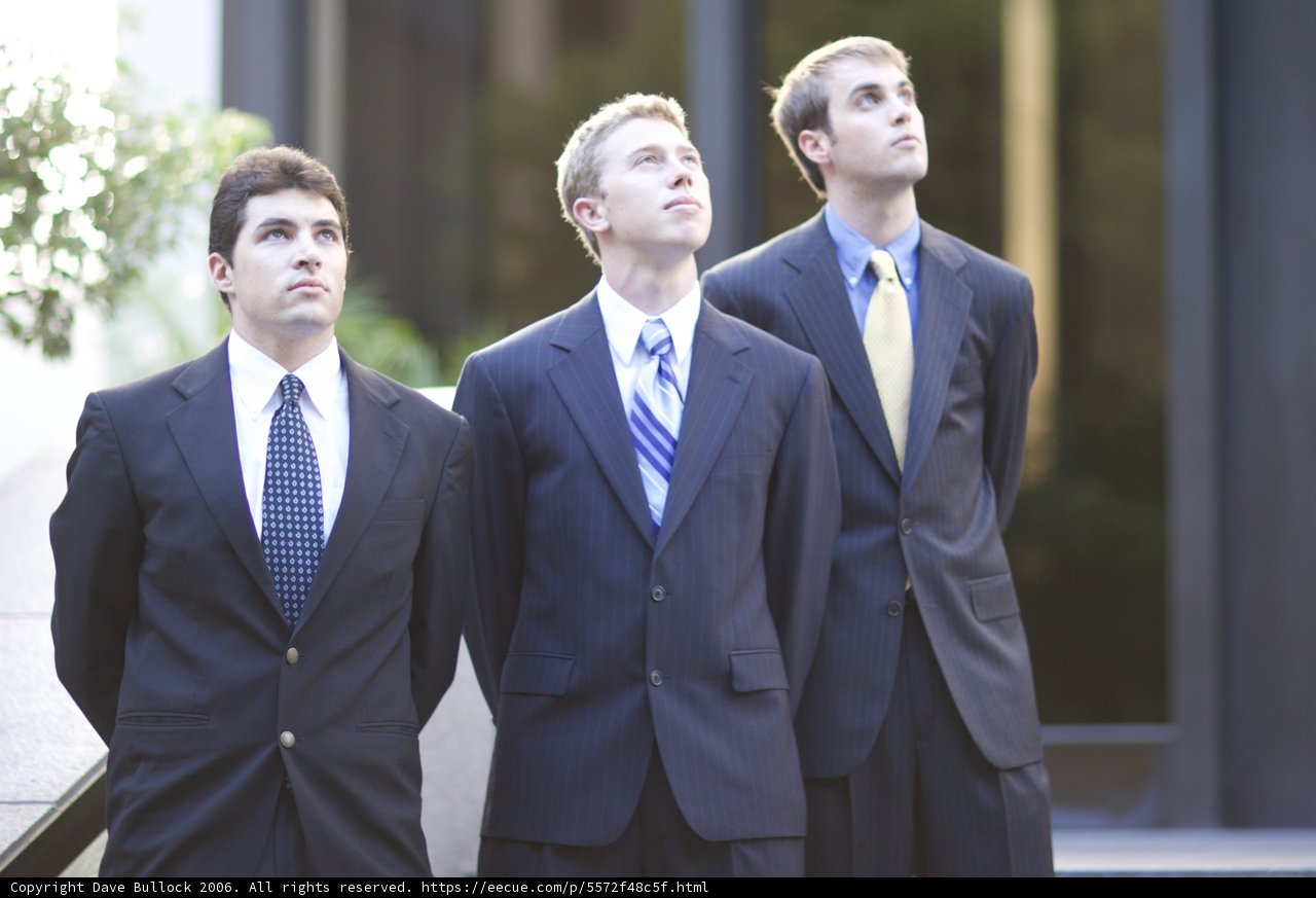 Three Men in Suits