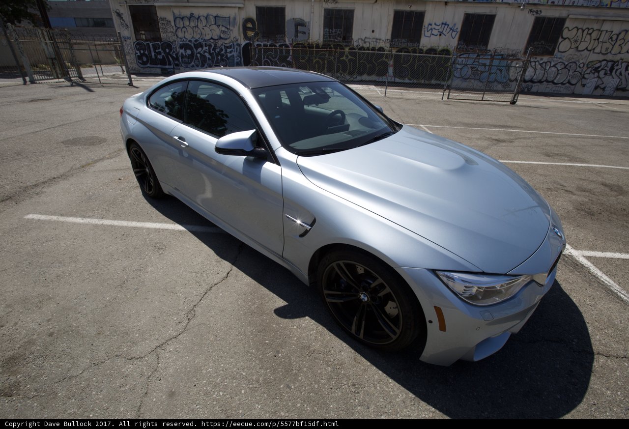 BMW M4 Coupe in Parking Lot