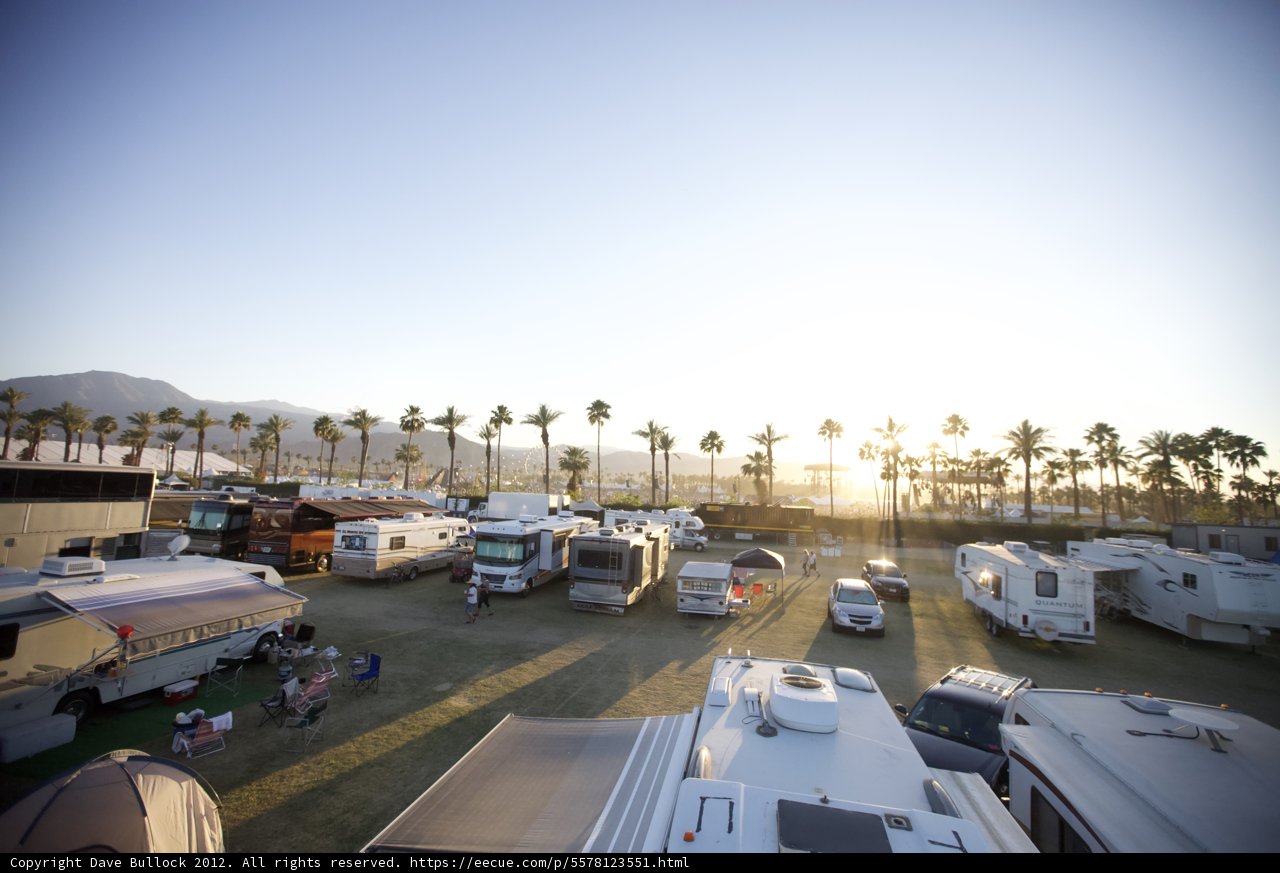 Sunset at Coachella