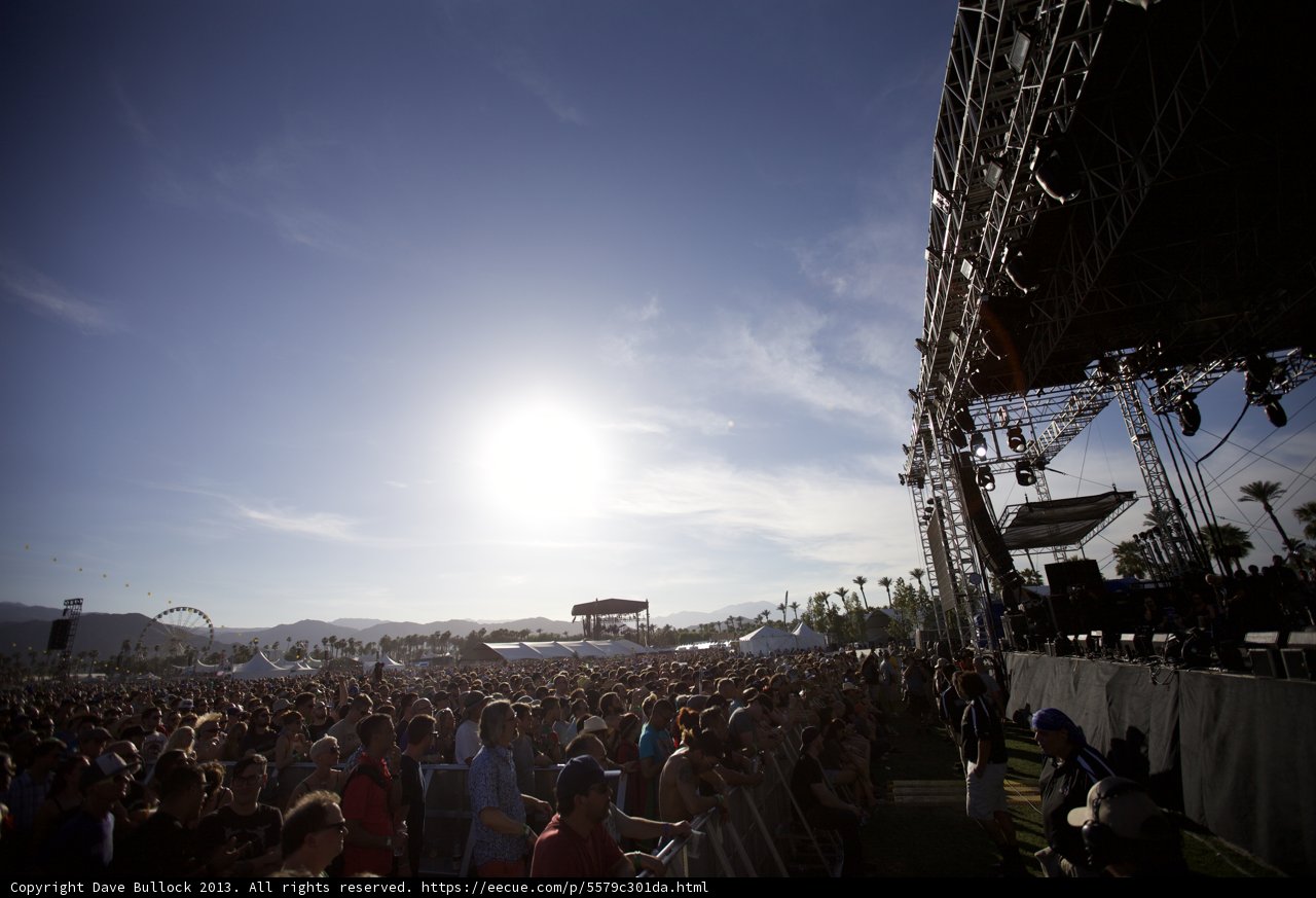 Coachella Concert Crowd